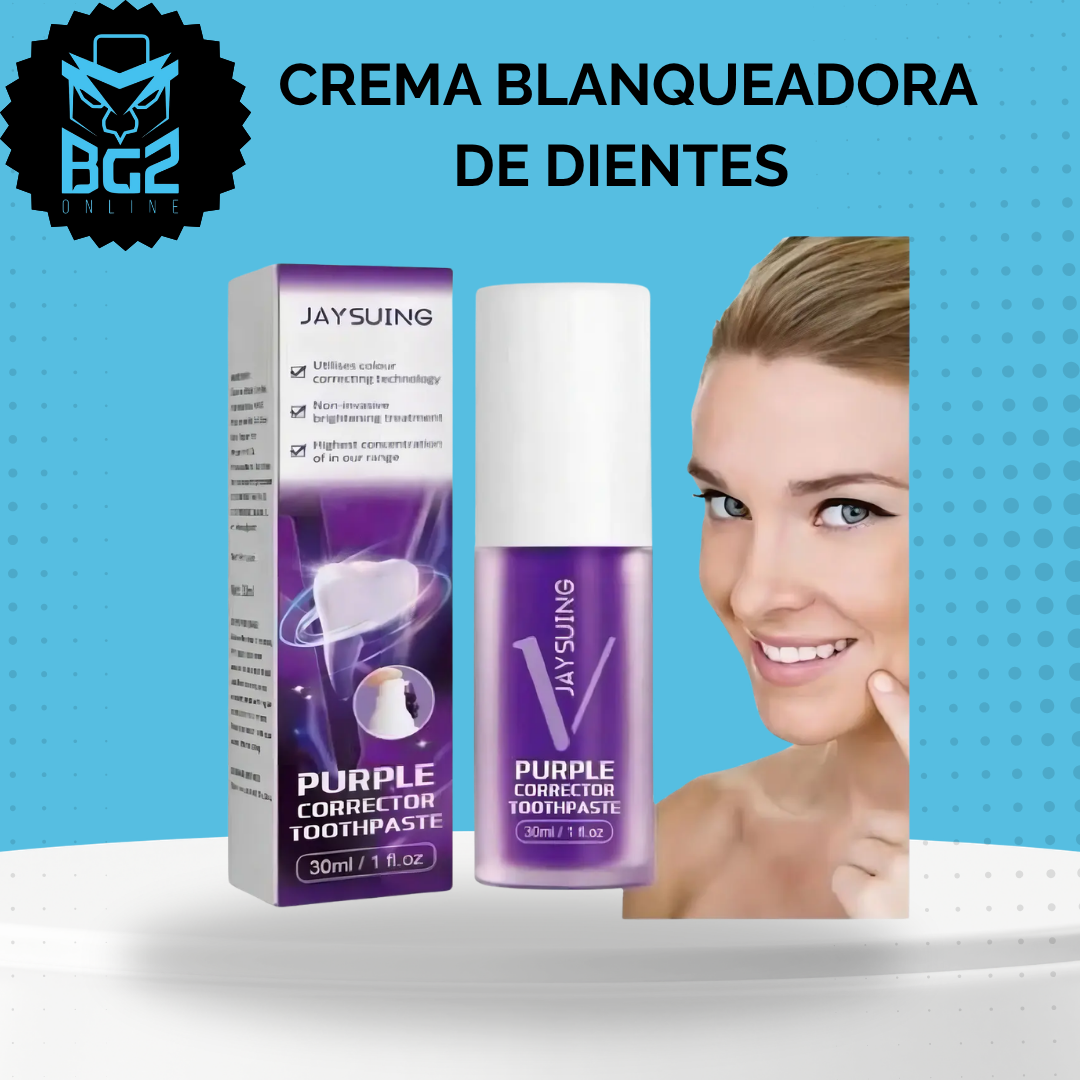 CREMA BLANQUEADORA DE DIENTES